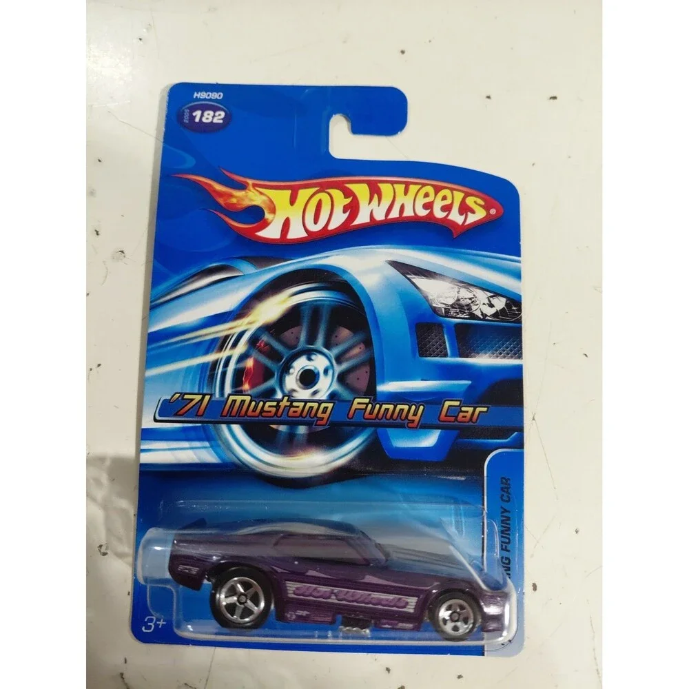 NIP Hot Wheels 2005 Main Line 1:64 Die Cast 1971 Ford Mustang Funny Car